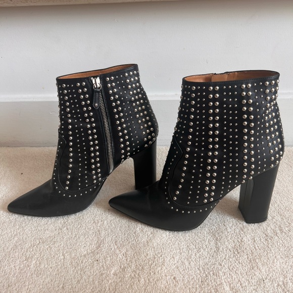IRO leather studded accent ankle boots - Picture 3 of 6